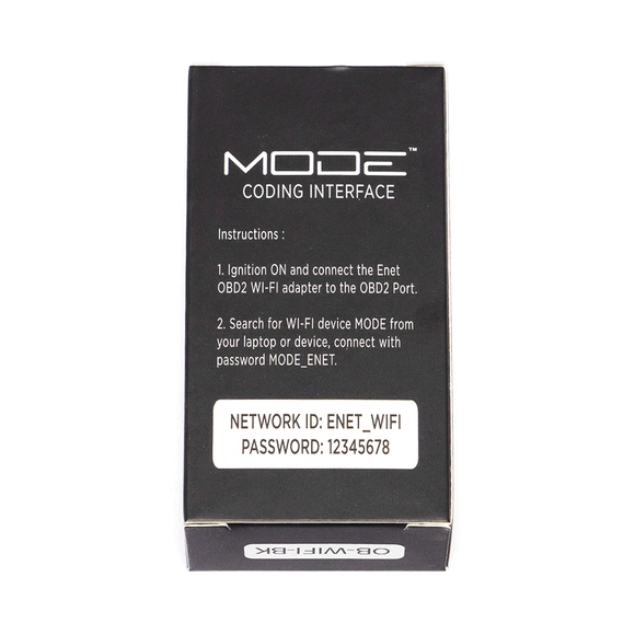 MODE Ultimate OBD II - WiFi ENET Adapter for bm3 MHD xHP xD BimmerCode E-SYS ISTA & More! for BMW I F G-Series Mini Cooper & Toyota Supra A90 - MODE Auto Concepts