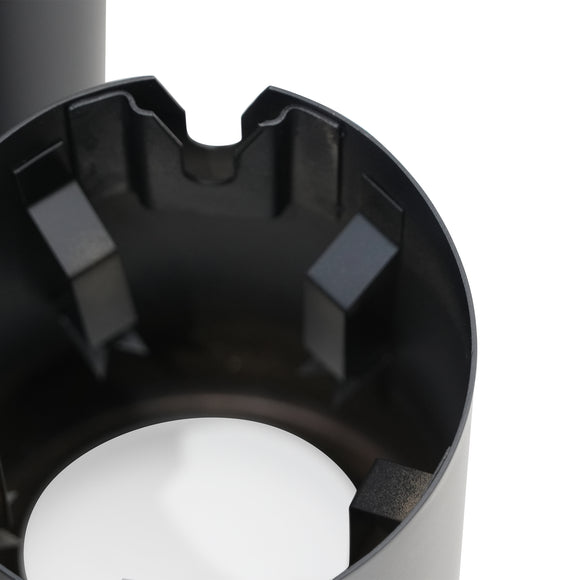 MODE Design 3.75" (98mm) Angle Cut Slip On Exhaust Tips High-Temp Coated Matte Black for BMW M3 F80 M4 F82 M2 Competition F87 S55 - MODE Auto Concepts