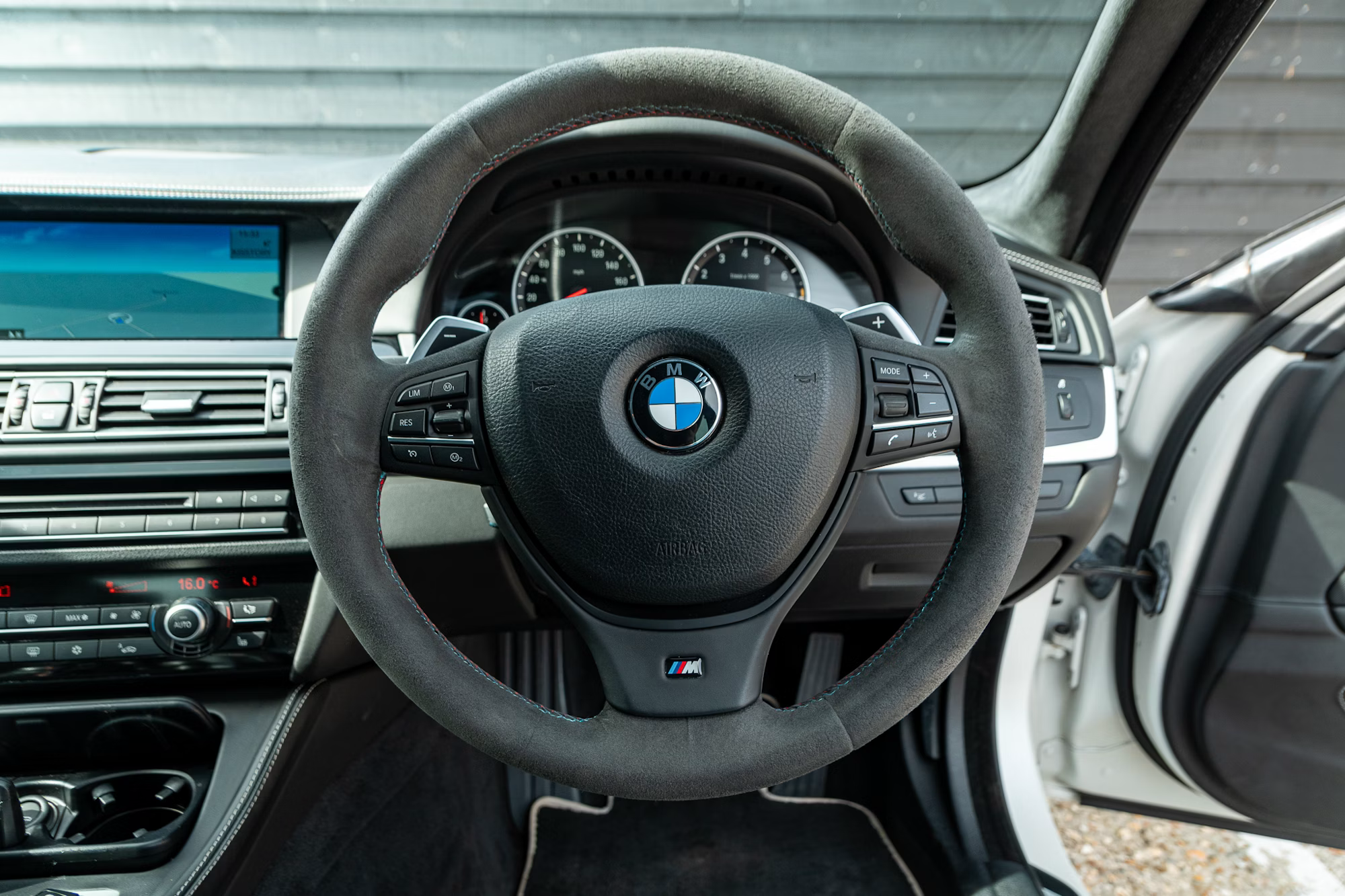 MODE Custom Suede Steering Wheel Cover for BMW F-Series Pre-LCI M-Sport & M Models