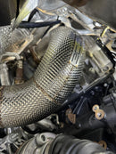 MODE Design Decatted 3.5" Downpipe V2 MQB AWD VW Golf MK8 R Audi S3 8Y 2.0T EA888 - MODE Auto Concepts