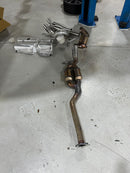 MODE Design Decatted 3.5" Downpipe V2 MQB AWD VW Golf MK8 R Audi S3 8Y 2.0T EA888 - MODE Auto Concepts