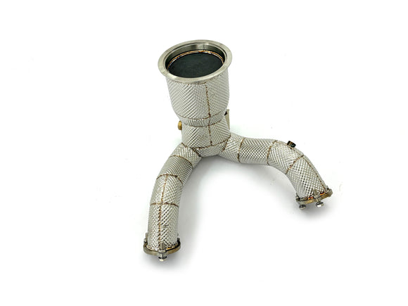 MODE Design 200cpsi Catted Downpipes for Audi S4 S5 B9