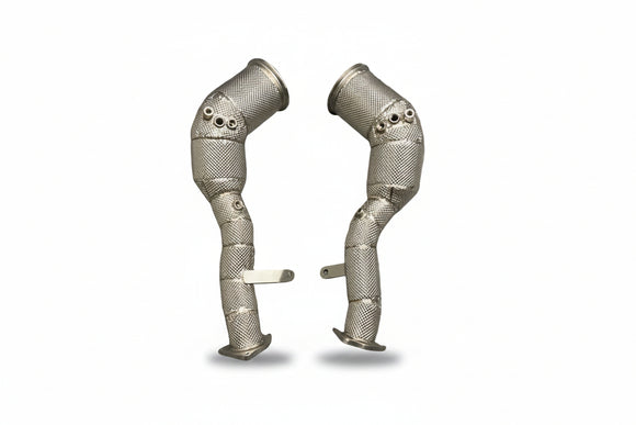 MODE Design Decatted Downpipes for Porsche Macan S GTS Turbo 95B.2 2.9T