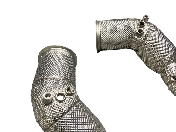 MODE Design Decatted Downpipes for Porsche Macan S GTS Turbo 95B.2 2.9T