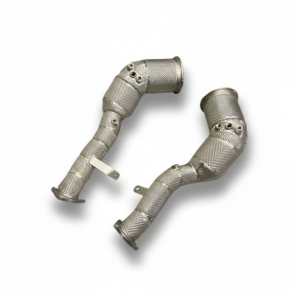 MODE Design Decatted Downpipes for Porsche Macan S GTS Turbo 95B.2 2.9T