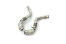 MODE Design 200cpsi Catted Downpipes w. Heatshield for S63 BMW M5 F90 M8 F91 F92 F93-5