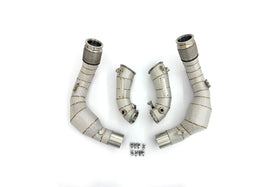 MODE Design 200cpsi Catted w. Heat Shield Downpipe S63R S63 BMW X5M F95 X6M F96
