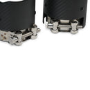 MODE Design 3.75" (95mm) Carbon Angle Cut Clamp-On Exhaust Tips for BMW 535i F10 F11 640i F06 F12 F13 320i 330i 330e G20 G21 inc. xDrive & Diesel - MODE Auto Concepts