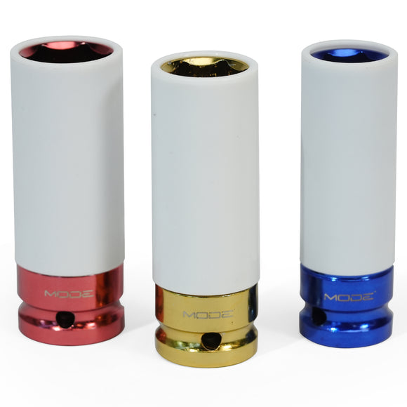 MODE PlusTrack 3-Piece Protective Wheel Saver Socket Tool Kit 17mm 19mm 21mm - MODE Auto Concepts