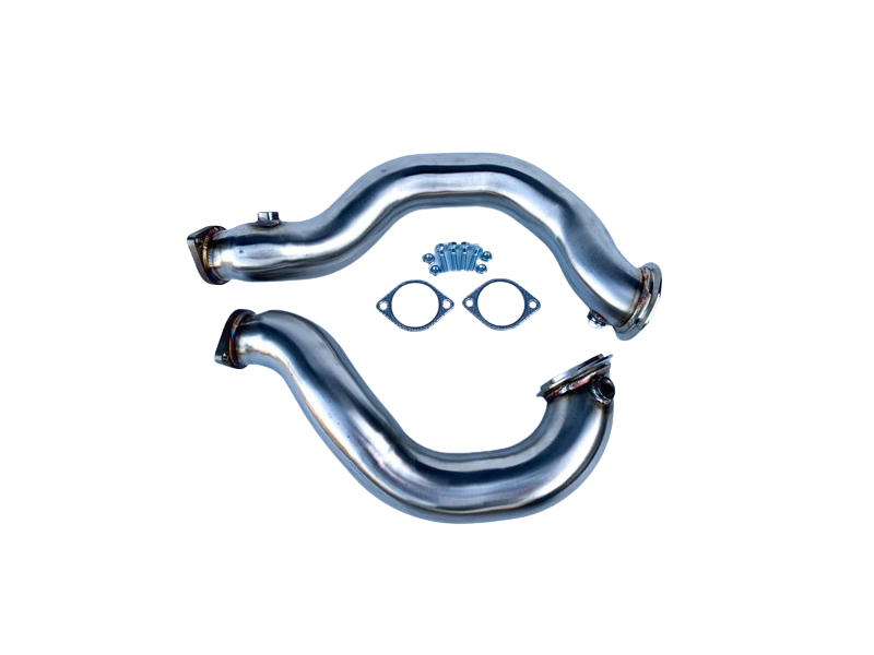 MODE Design 3" RHD Decatted Downpipes for N54 BMW 1M E82 & 135i E82 E88 335i E90 E91 E92 E93 - MODE Auto Concepts