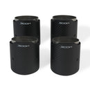 MODE Design 3.75" (95mm) Carbon Angle Cut Clamp-On Exhaust Tips for BMW M3 F80 M4 F82 & M2 Competition F87 M5 F10 M6 F06 F12 F13 - MODE Auto Concepts