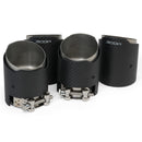 MODE Design 3.75" (95mm) Carbon Angle Cut Clamp-On Exhaust Tips for BMW M3 F80 M4 F82 & M2 Competition F87 M5 F10 M6 F06 F12 F13 - MODE Auto Concepts