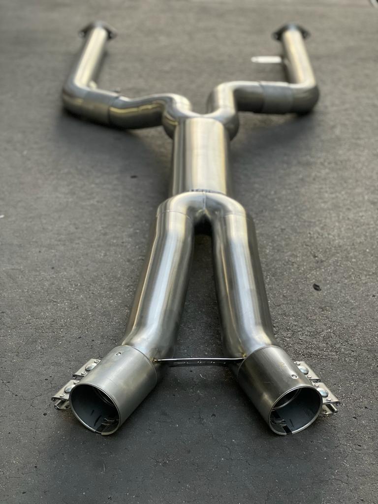 MODE Design Performance Equal Length Single Mid Pipe for BMW M3 G80 M4 G82 S58 - MODE Auto Concepts