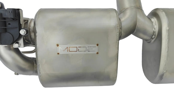 MODE Design Catback Exhaust System Valved inc. Front Pipe w. Stainless Tips for Toyota GR Yaris (Gen 1) 1.6 G16E - XP210 GZEA14 (2020-2024)