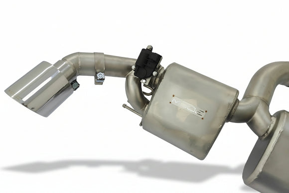MODE Design Catback Exhaust System Valved inc. Front Pipe w. Stainless Tips for Toyota GR Yaris (Gen 1) 1.6 G16E - XP210 GZEA14 (2020-2024)
