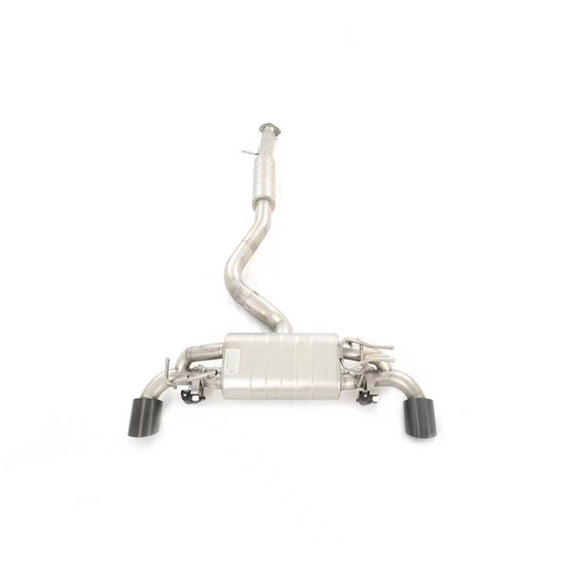 MODE Design Catback Exhaust System inc. Front Pipe w. Carbon Fiber Tips for Toyota GR Yaris (Gen 1) 1.6 G16E - XP210 GZEA14 (2020-2024) - MODE Auto Concepts