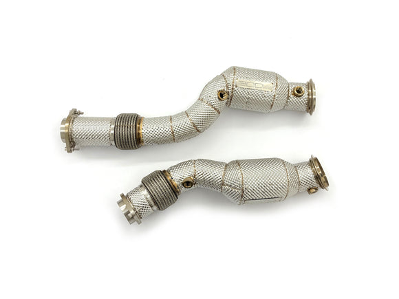 MODE Design Catted w. Heatshield Downpipe X3M F97 X4M F98 S58