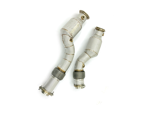 MODE Design Catted w. Heatshield Downpipe X3M F97 X4M F98 S58