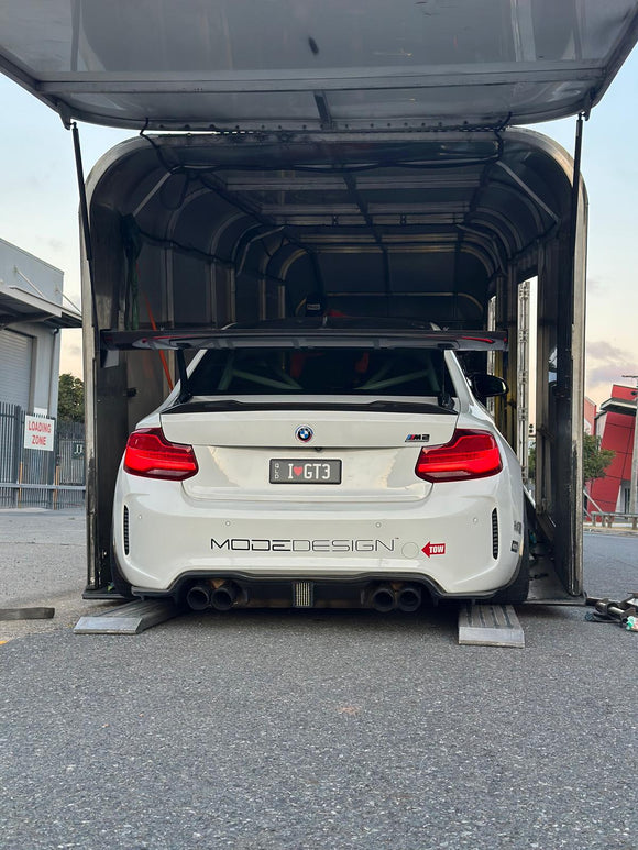 MODE Design Clubsport Bolt-In Rollcage / Harness Bar for BMW M2 F87 inc. M2 Competition - Motorsport Australia CAMS Approved - MODE Auto Concepts