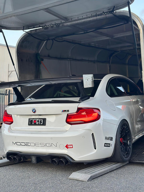 MODE Design Clubsport Bolt-In Rollcage / Harness Bar for BMW M2 F87 inc. M2 Competition - Motorsport Australia CAMS Approved - MODE Auto Concepts