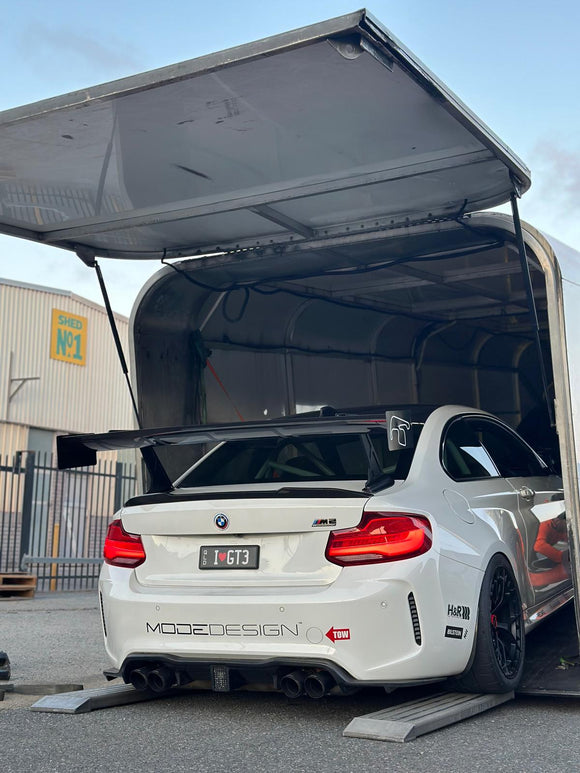 MODE Design Clubsport Bolt-In Rollcage / Harness Bar for BMW M2 F87 inc. M2 Competition - Motorsport Australia CAMS Approved - MODE Auto Concepts
