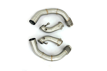 MODE Design Decatted Downpipe S63R S63 for BMW X5M F95 X6M F96 - 0