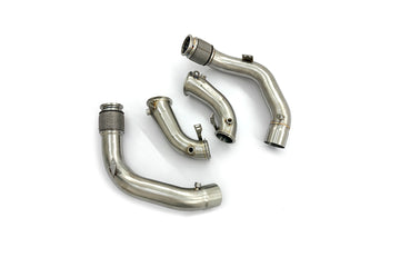 MODE Design Decatted Downpipes for S63 BMW M5 F90 M8 F91 F92 F93 - 0