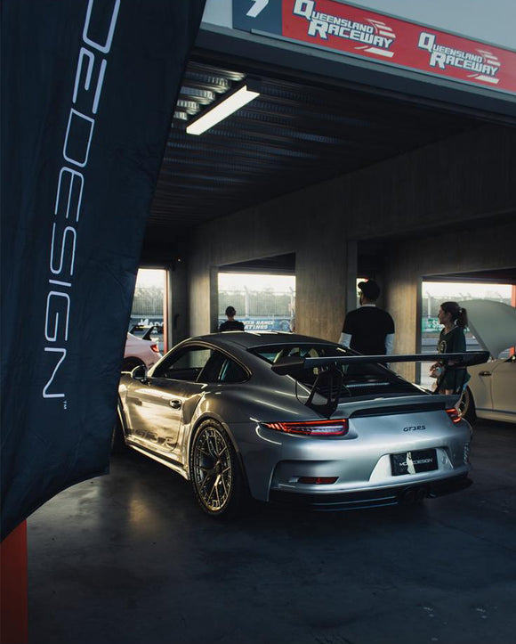 MODE Design FR-1 Evolution CL (Centerlock) Forged Wheel Magnedyme Gold Set for Porsche 911 GT2 GT3 & 718 GT4 RS