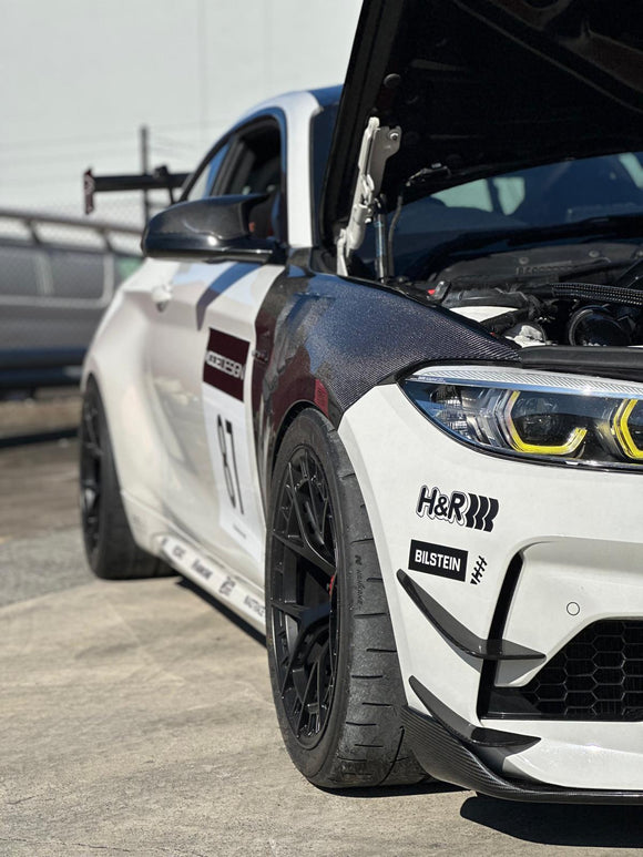 MODE Design FR-1 Evolution Forged Wheel Track-Spec Black Set for BMW M2 F87 M3 F80 M4 F82 F83