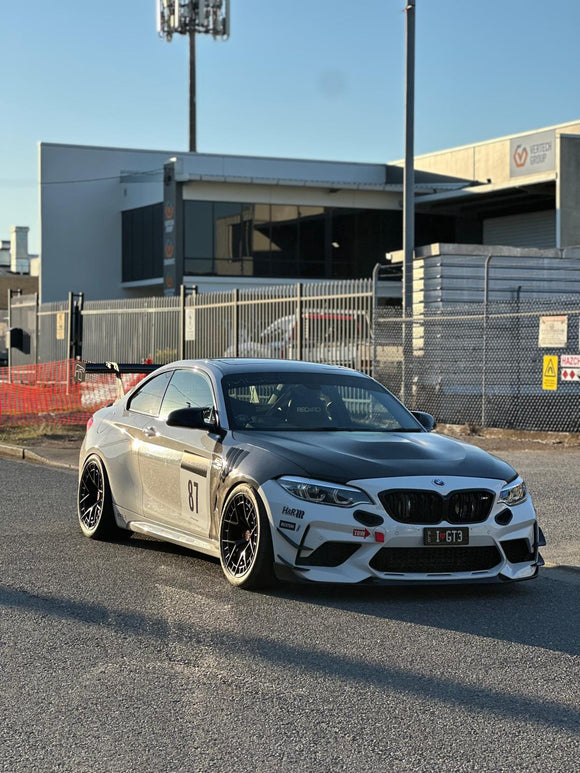 MODE Design FR-1 Evolution Forged Wheel Track-Spec Black Set for BMW M2 F87 M3 F80 M4 F82 F83