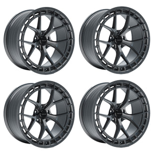 MODE Design FR-1 Forged Wheels Titan Grey Set for BMW M5 F10 F90 M6 F06 F12 F13 M8 F91 F92 F93 - MODE Auto Concepts