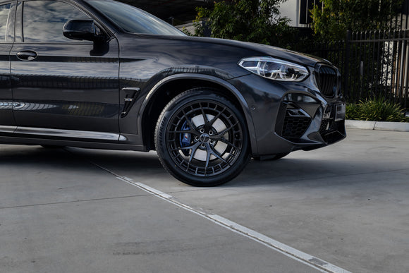 MODE Design FR-1 Forged Wheels Liquid Black Set for BMW X3M F97 X4M F98 X3 G01 X4 G02 - MODE Auto Concepts