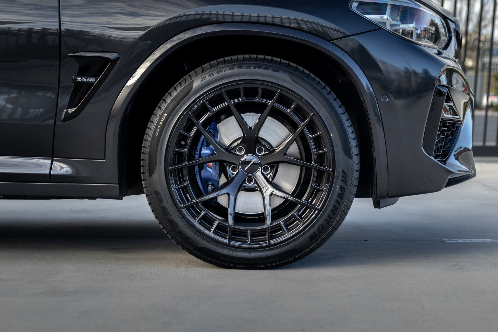 MODE Design FR-1 Forged Wheels Liquid Black Set for BMW X3M F97 X4M F98 X3 G01 X4 G02