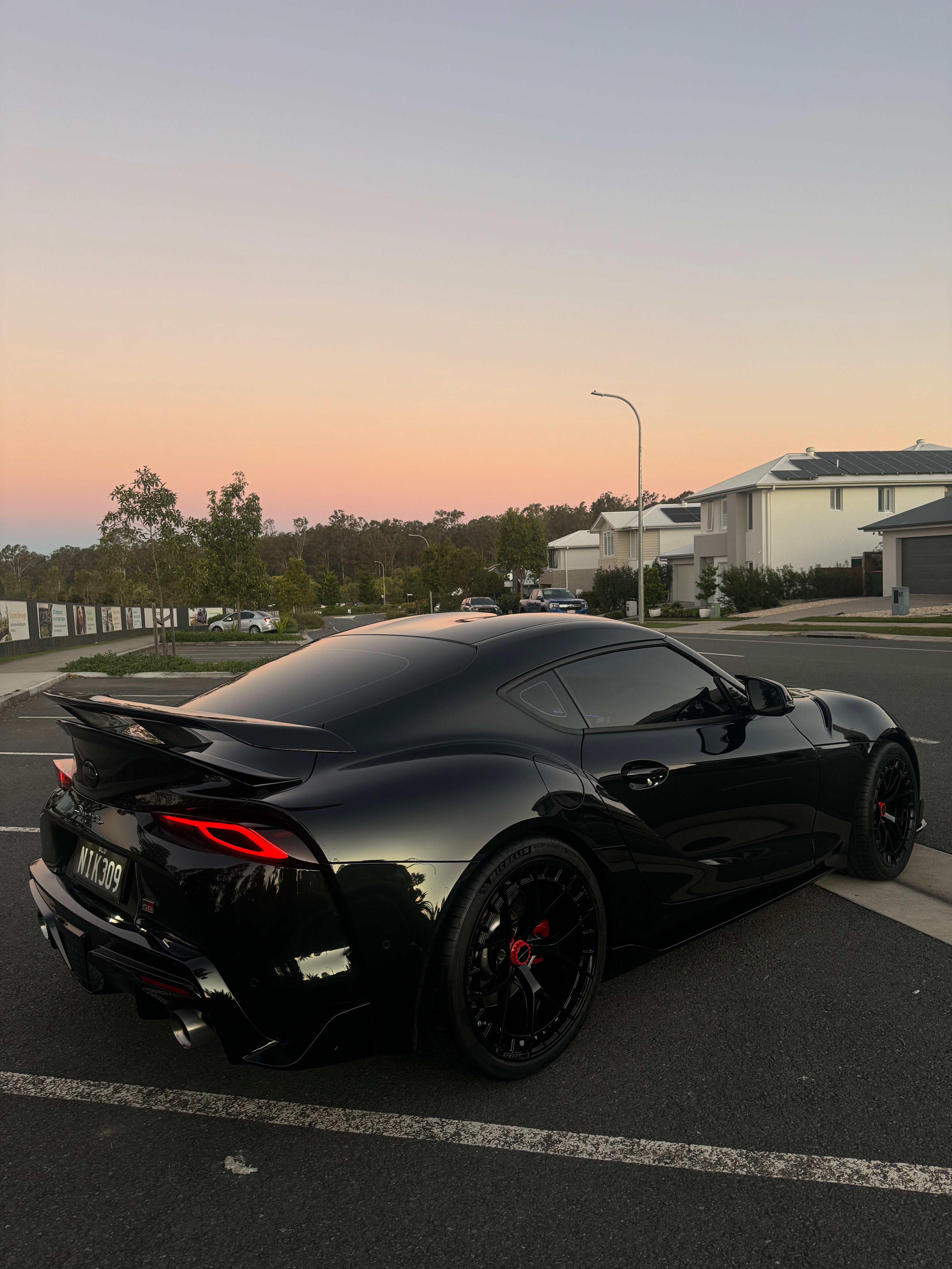 MODE Design FR-1 Forged Wheels Titan Grey set for Toyota Supra MK5 A90