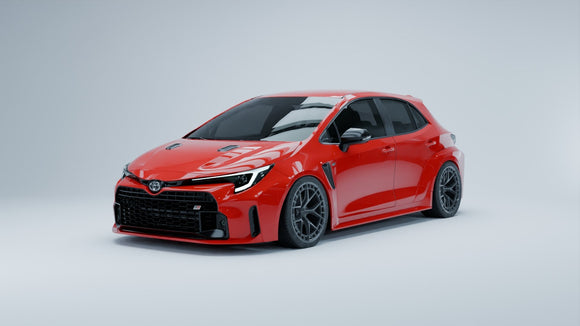 MODE Design FR-1 Forged Wheels Liquid Black set for Toyota Corolla GR - MODE Auto Concepts