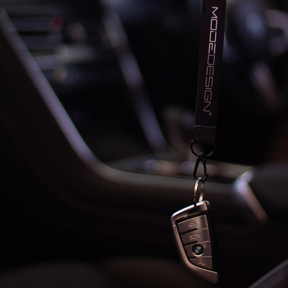 MODE DESIGN™️  Keychain Lanyard Black - MODE Auto Concepts