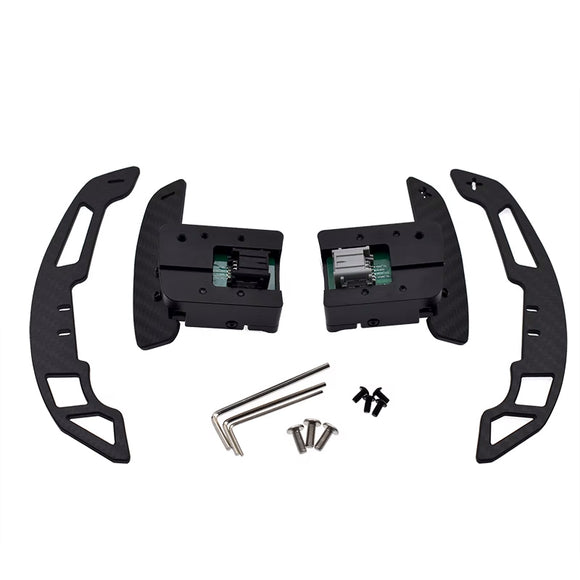 MODE Design Magnetic GT3 / GTD Style Carbon Fiber Full Replacement Paddle Shifters (OEM Fit) for Ford Mustang S550 (2015-2023)