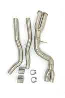MODE Design Performance 3.5" Big Single Mid Pipe V2 for BMW M2 F87 Competition S55-1