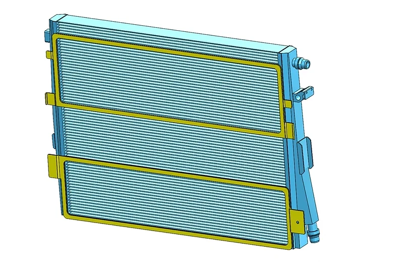 MODE Design Performance Intercooler Heat Exchanger V2 for S58 BMW M2 G87 M3 G80 G81 M4 G82 G83