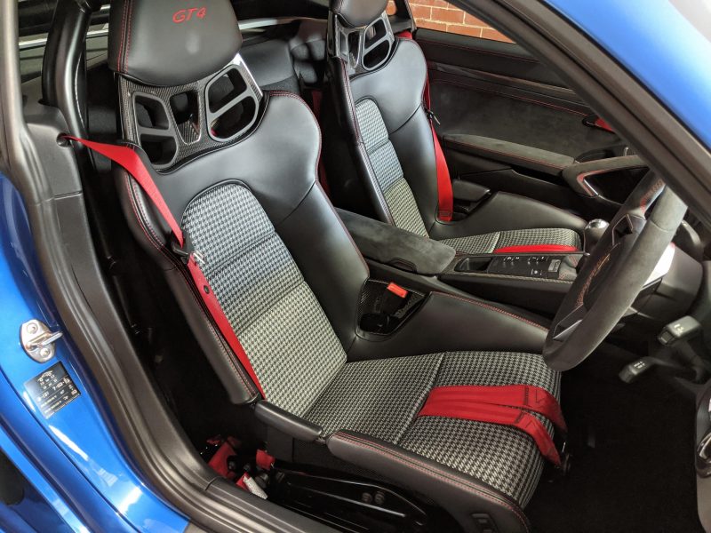 MODE Design LWB Seat Inserts for Porsche 911 991 GT2 GT2RS GT3 GT3RS & 981 718 Cayman GT4 GT4 RS - MODE Auto Concepts