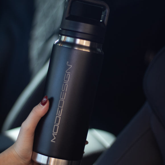 MODE DESIGN™️  Stainless Steel Yowie Travel Bottle 800ml Black - MODE Auto Concepts