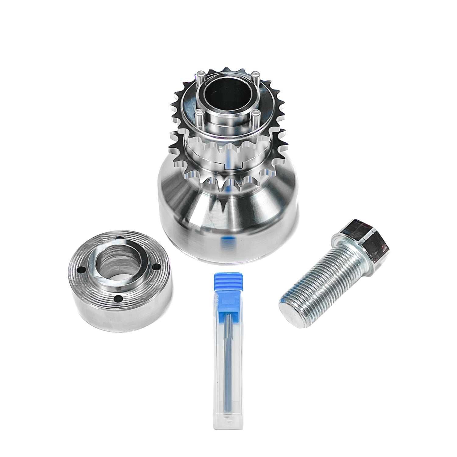 MODE x RK Autowerks x EEP Double-Keyed 4-Pin Crank Hub Bundle for BMW M3 F80 M4 F82 F83 & M2 Competition F87 S55