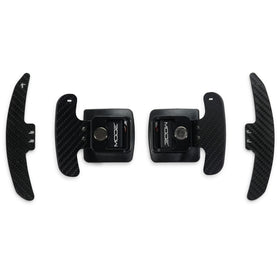 MODE Design Magnetic GT3 Style Carbon Fiber Full Replacement Paddle Shifters (OEM Fit) for BMW E-Series 1 & 3 Series 135i E82 E88 335i E90 E91 E92 E93 LCI - MODE Auto Concepts