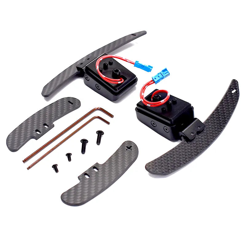 MODE Magnetic GT3 Style Carbon Fiber Full Replacement Paddle Shifters (OEM Fit) for BMW F-Series M2 F87 M3 F80 M4 F82 M5 F10 M6 F06 F12 F13 X5M F85 X6M F86 - MODE Auto Concepts