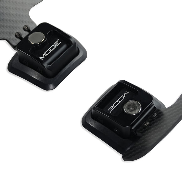 MODE Design Magnetic GT3 Style Carbon Fiber Full Replacement Paddle Shifters (OEM Fit) for BMW M3 E90 E92 E93 & X5M E70 X6M E71 - MODE Auto Concepts