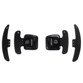 MODE Design Magnetic GT3 Style Carbon Fiber Full Replacement Paddle Shifters (OEM Fit) for BMW M3 E90 E92 E93 & X5M E70 X6M E71 - MODE Auto Concepts
