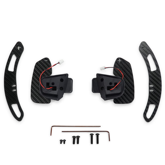 MODE Design Magnetic GT3 Style Carbon Fiber Full Replacement Paddle Shifters (OEM Fit) for VW Golf R GTI MK7 MK7.5 / Polo GTI 6C AW / Scirocco R FL / & R-Line Models - MODE Auto Concepts