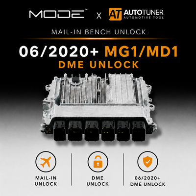 MODE™ x AutoTuner Mercedes Lotus ECU Mail-In Bench Unlock Service for BOSCH MDG1 MRD1/MRG1 Locked (2020+) Mercedes-Benz & Lotus Emira 4