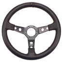Motorsport Steering Wheel 196 Black Leather 350mm Deep Dish - MODE Auto Concepts