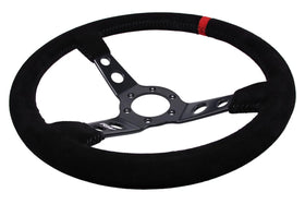 Motorsport Steering Wheel 196 Black Suede 350mm Deep Dish - MODE Auto Concepts